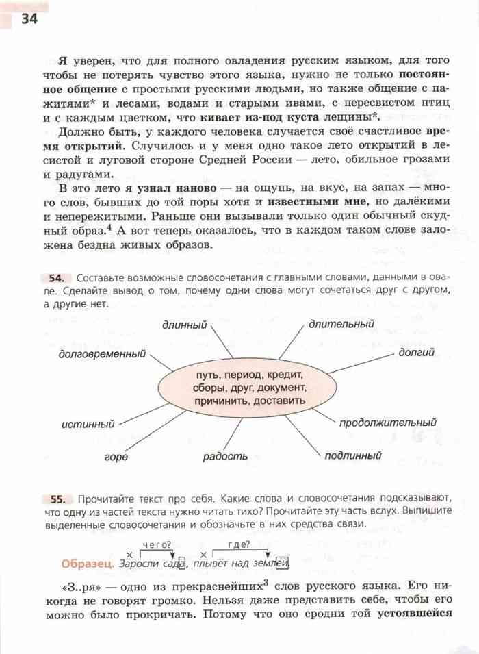 Учебник Русский язык 8 класс Тростенцова Ладыженская читать онлайн